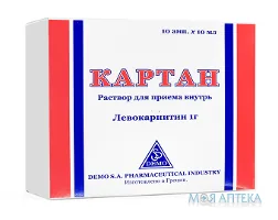 Картан розчин ор., 100 мг/мл по 10 мл амп. №10