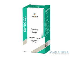Лінесса розчин д/інф., 2 мг/мл по 300 мл у флак. №1