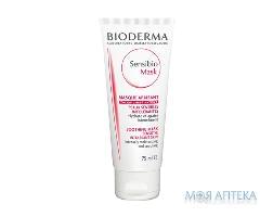 Маска Bioderma (Біодерма) Sensibio зволож. заспок. 75 мл