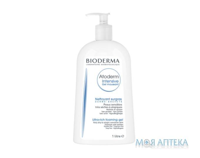 Биодерма Атодерм Интенсив (Bioderma Atoderm Intensive) очищающий гель 1000 мл