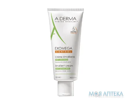 A-Derma Exomega Control (А-Дерма Екзомега Контрол) Пом`якшуючий крем для атопічної шкіри обличчя і тіла 200 мл