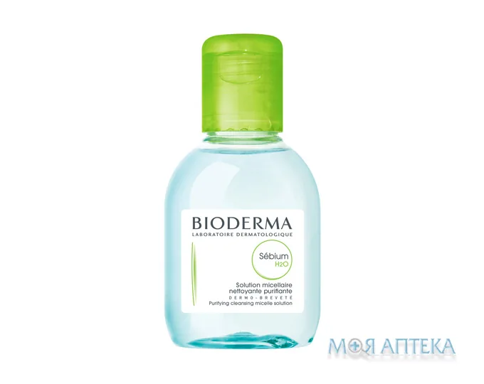 Біодерма Себіум Н2О (Bioderma Sebium H2O) міцелярний лосьйон 100 мл