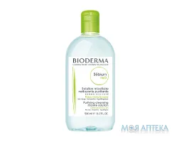 Біодерма Себіум Н2О (Bioderma Sebium H2O) міцелярний лосьйон 500 мл