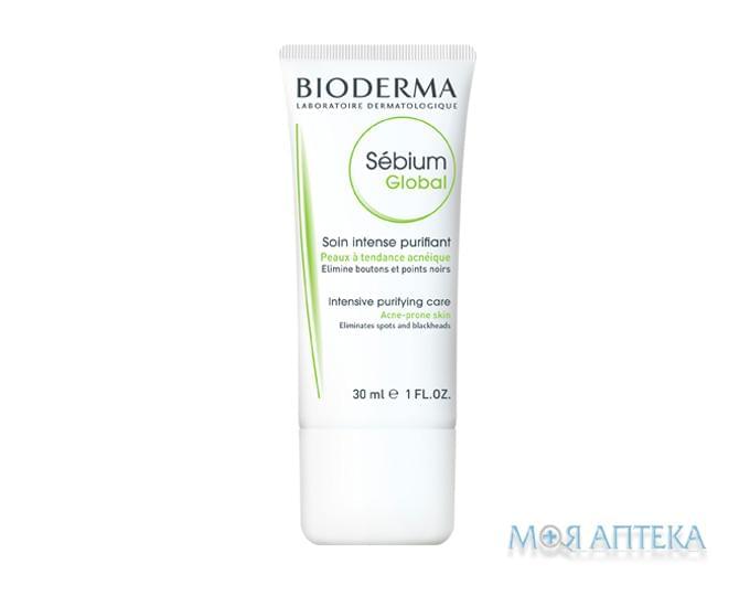 Биодерма Себиом Глобал (Bioderma Sebium Global) крем для проблемной кожи лица 30 мл