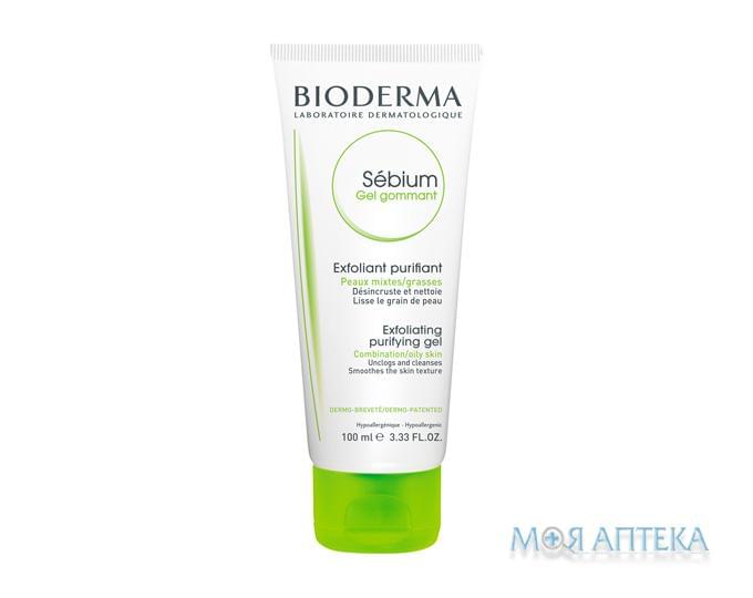 Биодерма Себиом Гоман (Bioderma Sebium Gommant) отшелушивающий гель 100 мл