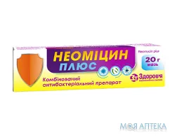 Неоміцин Плюс мазь 20 г №1