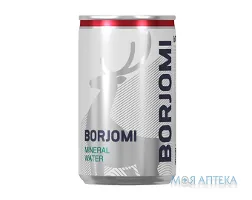 Мінеральна вода Боржомі 0,15 л жест. банка