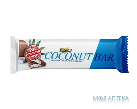 Power Pro (Пауер Про) батончик протеїновий 36% протеїну, з кокосовою стружкою 40 г