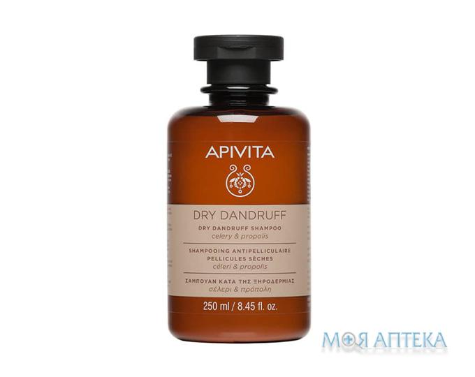 Apivita Hair Care (Апівіта Хеір Кеа) Шампунь проти сухої лупи З Прополісом і Селерою, 250 мл