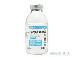 Натрію Хлорид розчин д/інф. 0,9 % по 100 мл у пляш.