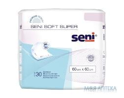 Seni Soft (Сені Софт) Пелюшки гігієнічні Super, 60 см х 60 см №30