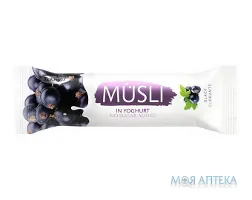 Батончик Мюсли в Йогурте 30 г, чорна смородина