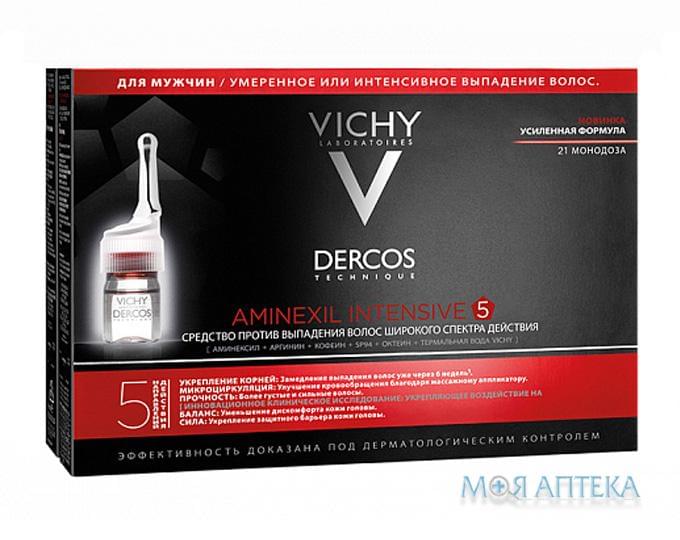 Vichy Dercos (Виши Деркос) Аминексил Клиникал 5 для мужчин 6 мл №21
