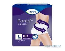 Подгузники-трусы для взрослых TENA (Тена) Pants Plus Night Large (Плюс найт Лардж) 12 шт