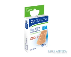 Пластир медичний Екопласт (Ecoplast) 38 мм х 72 мм ткан. №10