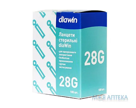 Ланцети Діавін (diaWin) G28 №100