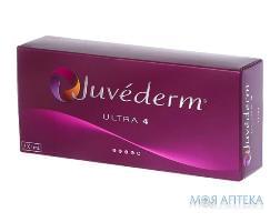 Филлер Juvederm Ultra 4 (Ювидерм Ультра 4) шприц заполн. 24 мг/мл 1 мл №2