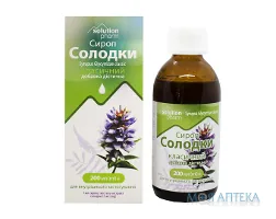 Солодки Кореня Сироп класичний 200 мл, Solution Pharm