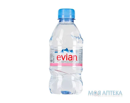 Evian (Евіан) вода мінеральна 0,33л (ПЕТ)