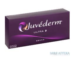 Філер Juvederm Ultra 2 (Ювідерм Ультра 2) шприц заповн. 0,55 мл, голки 30G 1/2, №2