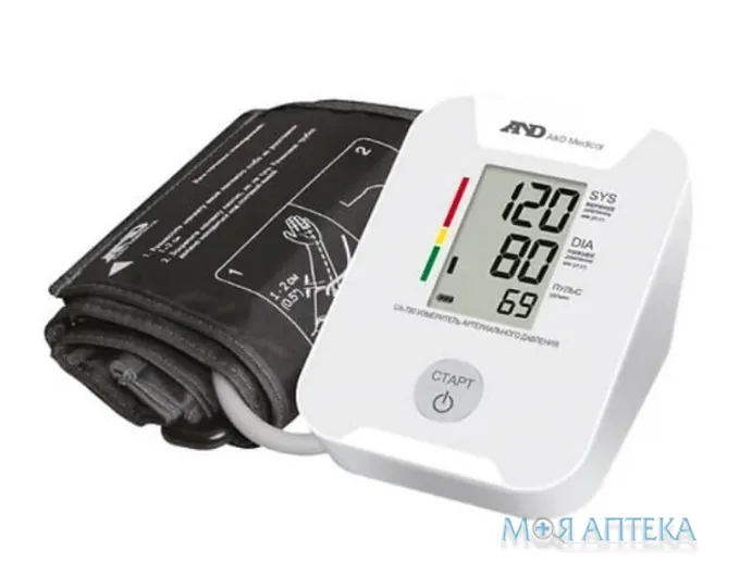 Тонометр AND (АНД) автоматичний, UA-780AC, з станд. манж., з адаптером