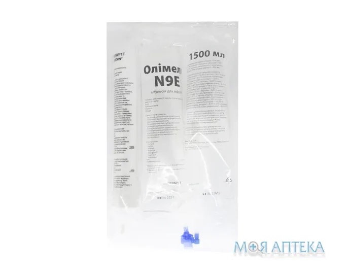 Олімель N9E емул. д/інф. пакет трикамерн. 1500 мл №4