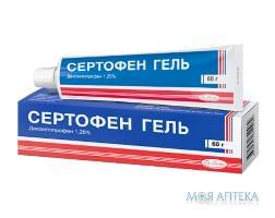 Сертофен гель 12,5 мг 60г