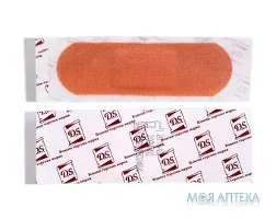 Пластир D.S. бактерицидний, на тканій основі 7,2х2,5 см №1