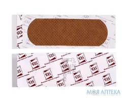 Пластир D.S. бактерицидний, на нетканій основі 7,2х2,5 см №1