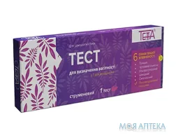 Тест для ранньої діагностики вагітності Teta (Тета) струменевий (10 мМо/мл) №1