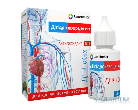 Дигідрокверцетин G (ДГК G) крап. д/перорал. заст. 15мл фл. №1