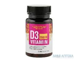 Витамин D3 2500 МЕ капсулы по 150 мг дополнительный источник витамина D3 упаковка 90 шт