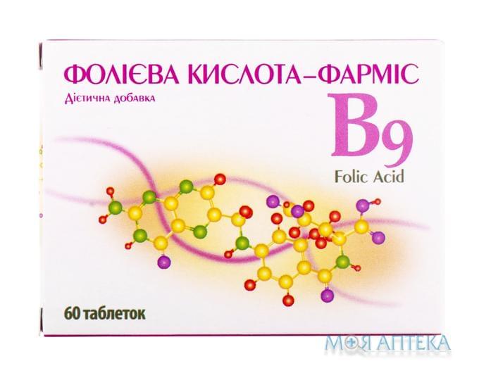 Фолиевая кислота-Фармис табл. 1 мг №60