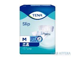 Подгузники Для взрослых Tena (Тена) Slip Plus Medium №10 дых.