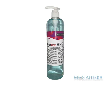Антисептик для рук ErsoDez HPS гель дозатор 500 мл