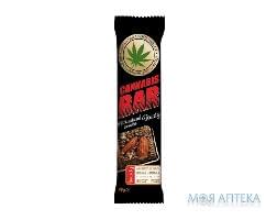 Батончик-мюсли Cannabis Bar 40г  миндаль+семена каннабиса