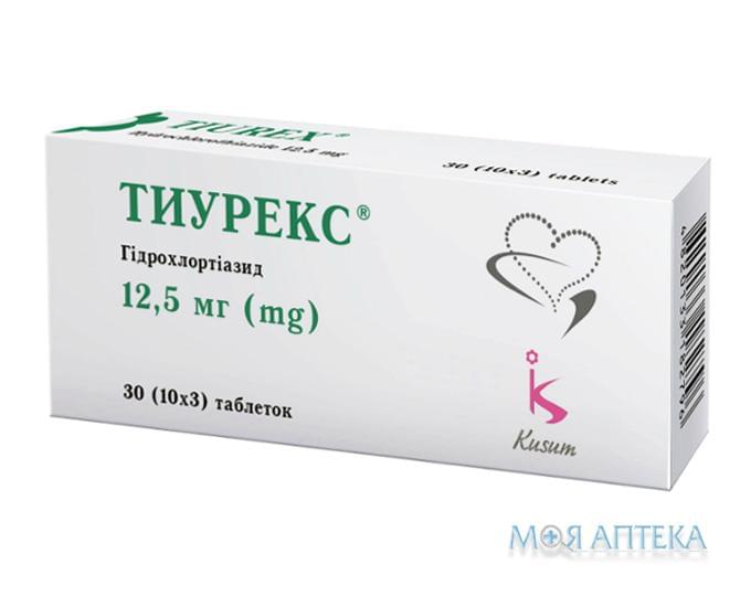 Тиурекс табл. 12,5 мг №30