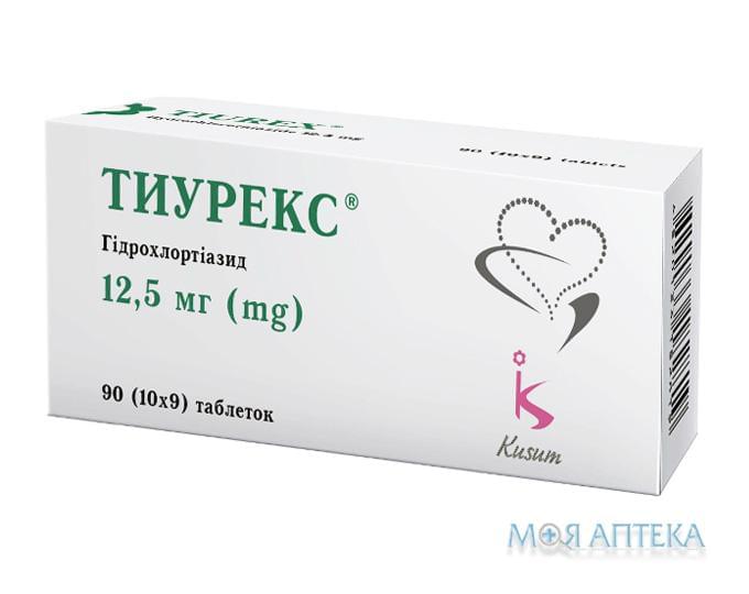 Тиурекс табл. 12,5 мг №90