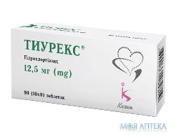 Тиурекс  Табл 12,5  мг н 90
