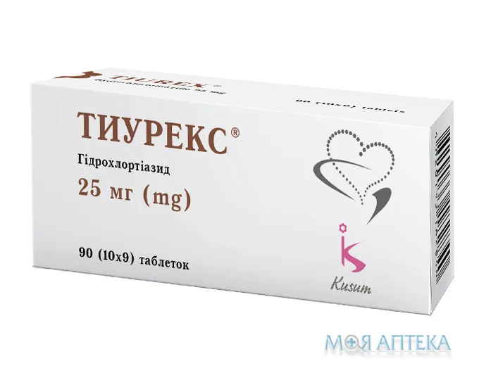 Тиурекс табл. 25 мг №90