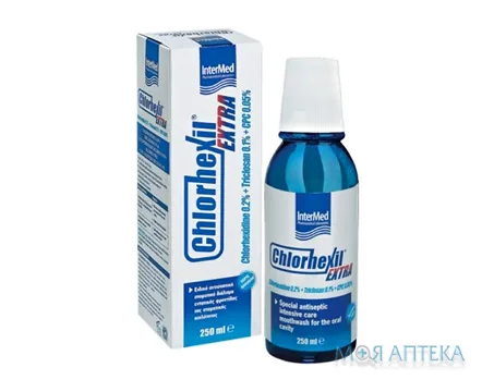 Хлоргексил Екстра р-н орал. фл. 250 мл №1