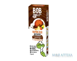 Равлик Боб (Bob Snail) Груша-Апельсин в бельгійському молочному шоколаді мармелад 27 г