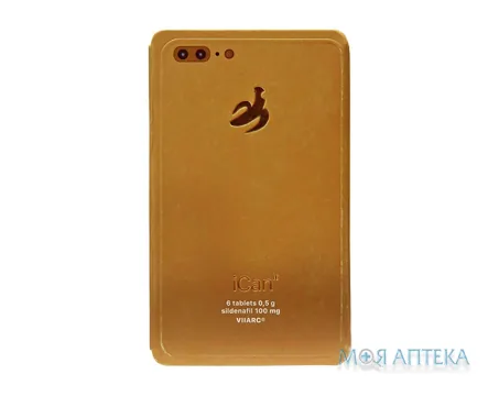 Чоловіча сила iCan it (Ай Кен Іт) таблетки по 100 мг №6