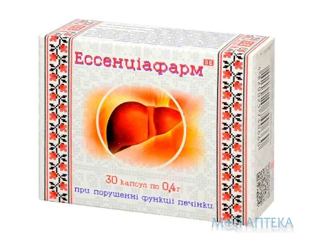Ессенціафарм капс. 0,4 г №30