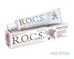 Зубна Паста Рокс (R.O.C.S.) Гілка сакури зі свіжістю м`яти 74 г