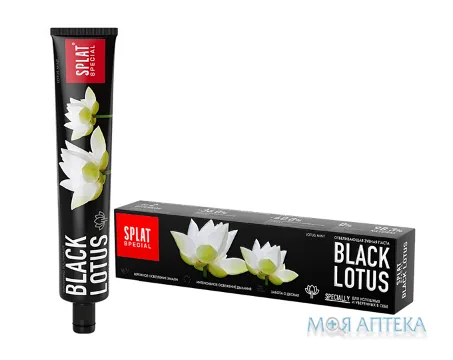 Splat (Сплат) Зубна Паста Special Чорний Лотос 75 мл