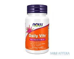 NOW Daily Vits Multi (Дейлі Витс Мультівітаміни і Мінерали) табл. №30