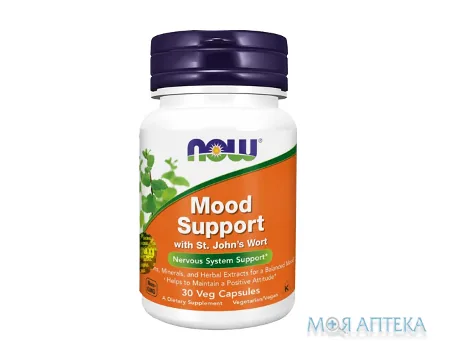 NOW Mood Support (Нау Підтримка ЦНС) капс. фл. №30