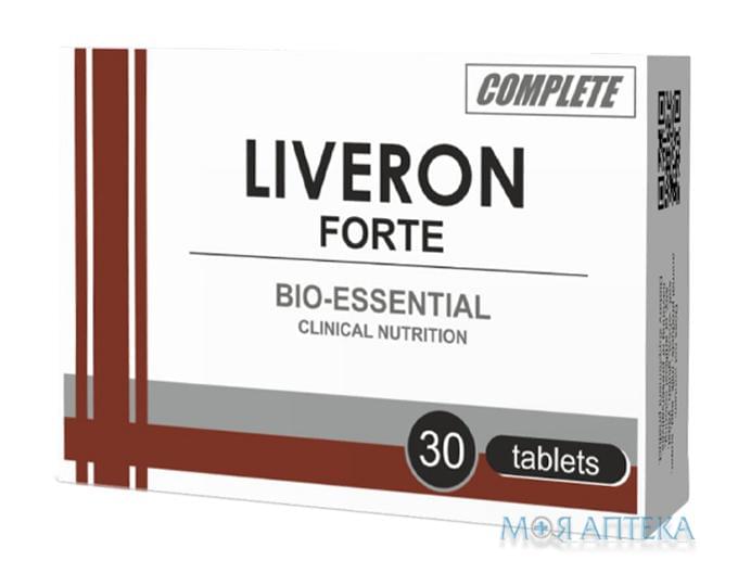 Ліверон Форте таблетки по 500 мг №30 (10х3)
