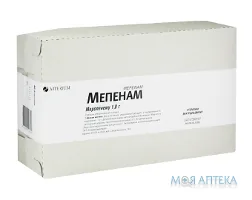 Мепенам порошок для р-ну д/ін. по 1,0 г у флак. №40